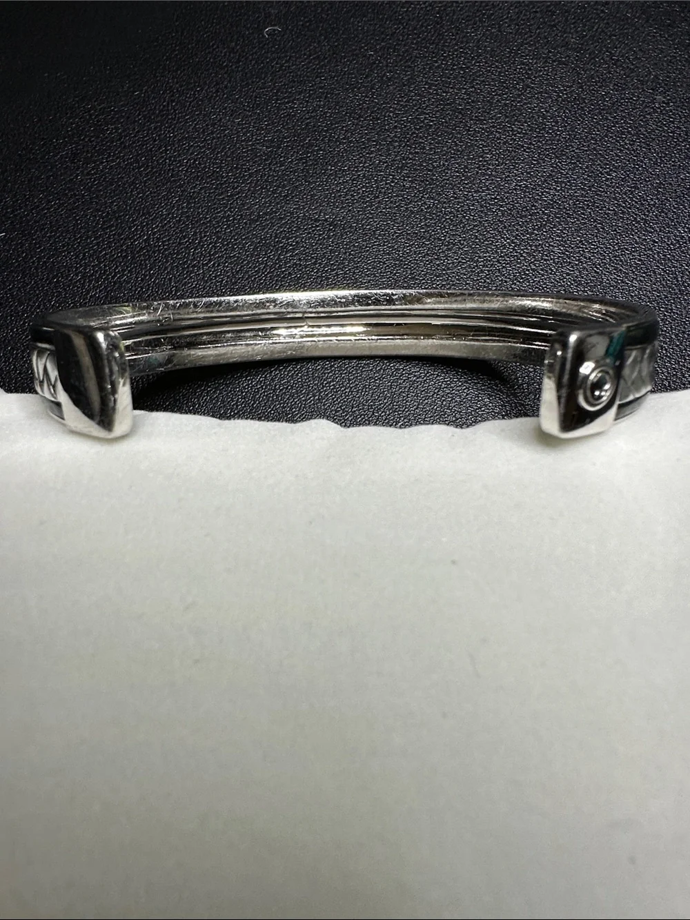 EFFY Woven Cuff Bracelet in Sterling Silver